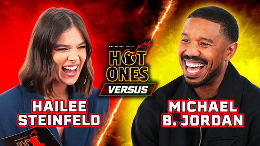 Hailee Steinfeld vs. Michael B. Jordan | Hot Ones Versus