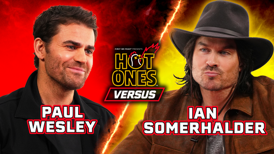 Paul Wesley vs. Ian Somerhalder | Hot Ones Versus