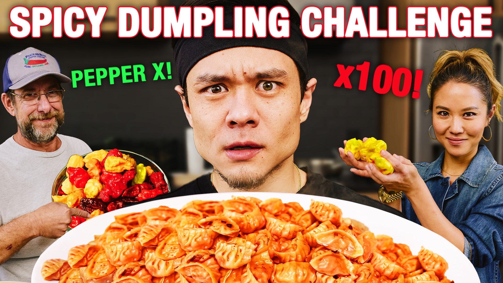 Matt Stonie Takes on the 100 Dumpling Pepper X Challenge