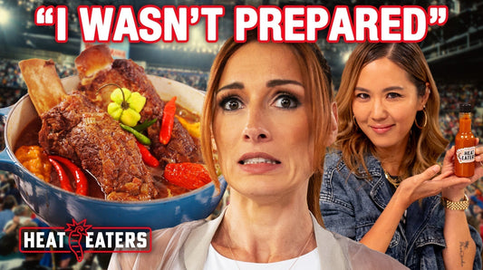 WWE Superstar Becky Lynch Eats the Spiciest Meal of Her Life