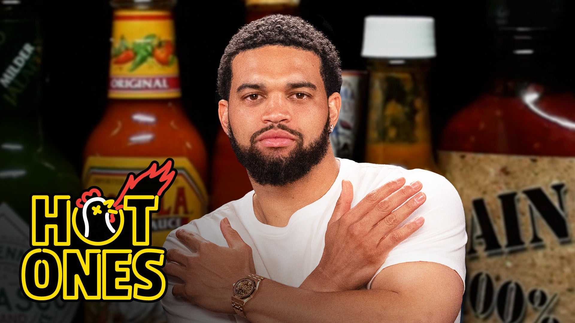 Caleb Williams Has Ice in His Veins While Eating Spicy Wings