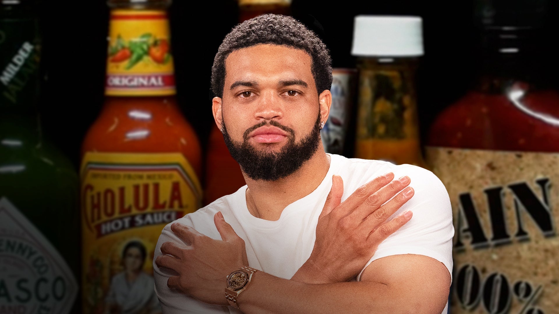 Caleb Williams Has Ice in His Veins While Eating Spicy Wings