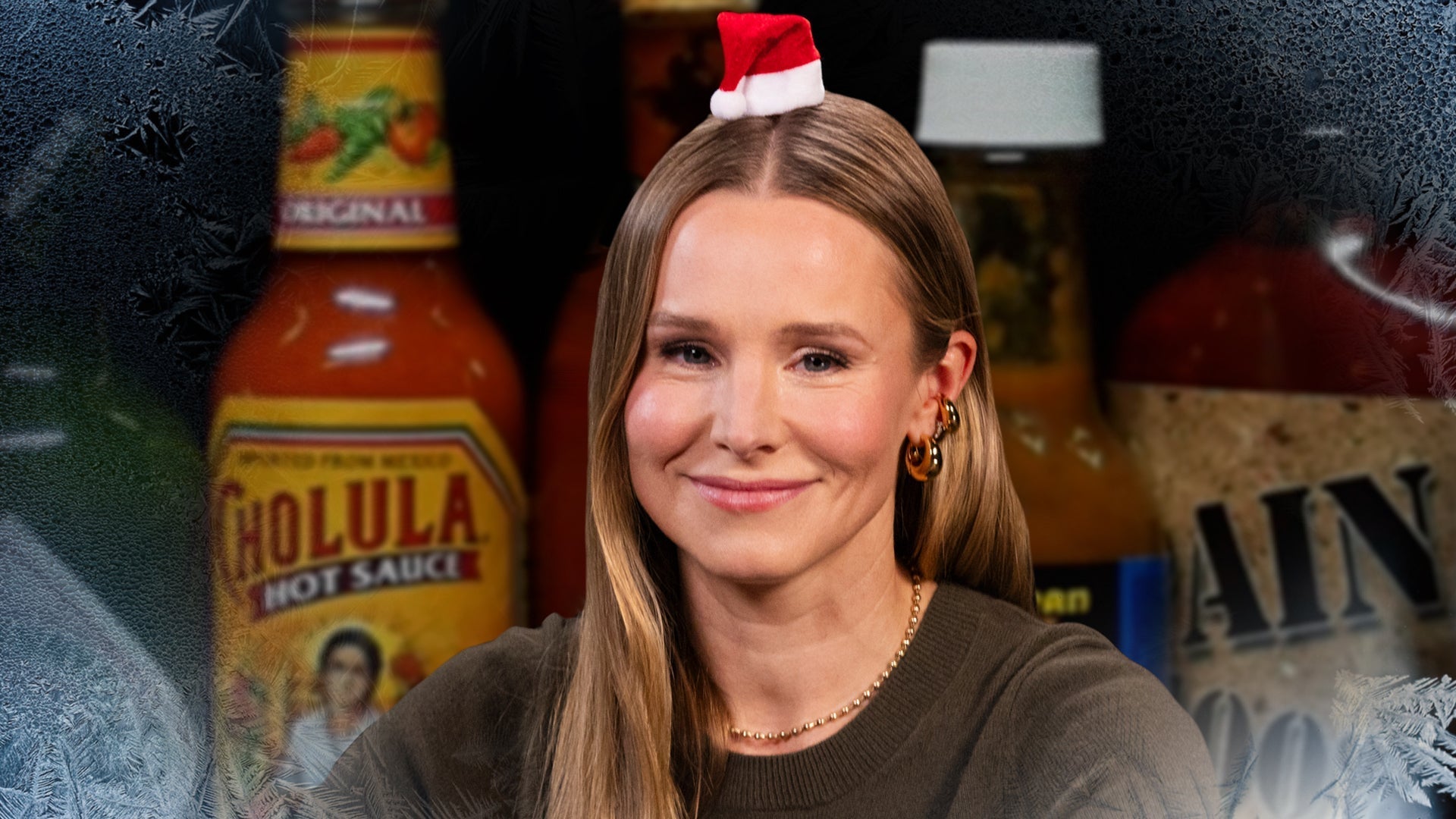 Kristen Bell Gets Festive on the Hot Ones Holiday Extravaganza