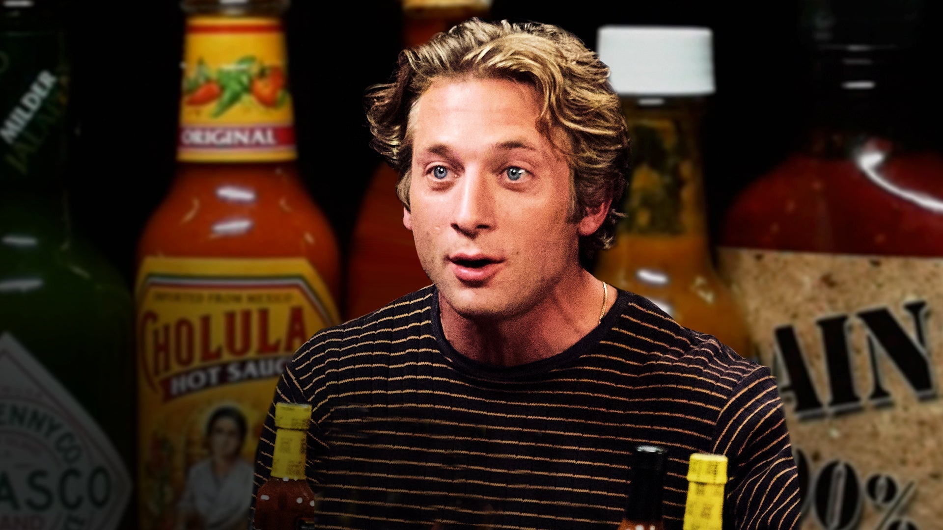 Jeremy Allen White Embraces Chaos While Eating Spicy Wings