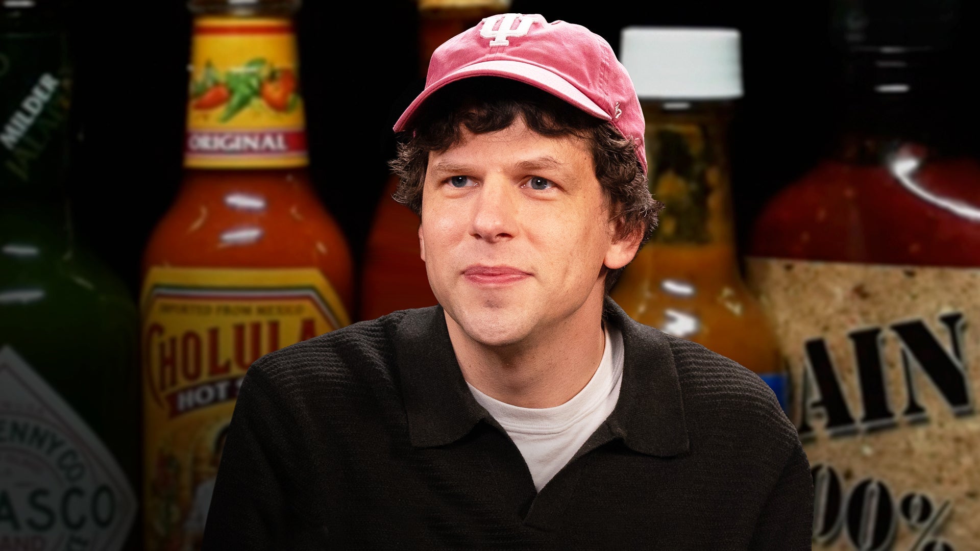 Jesse Eisenberg Defies Doctor's Orders While Eating Spicy Wings