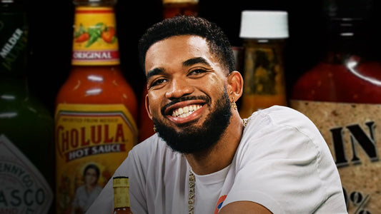 Karl-Anthony Towns Goes One on One Against Spicy Wings