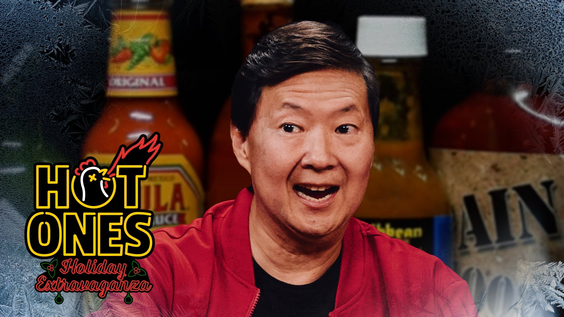 Ken Jeong Spreads Joy at the Hot Ones Holiday Extravaganza