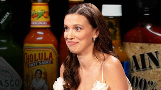 Millie Bobby Brown Is Big, Brave, and Strong While Eating Spicy Wings