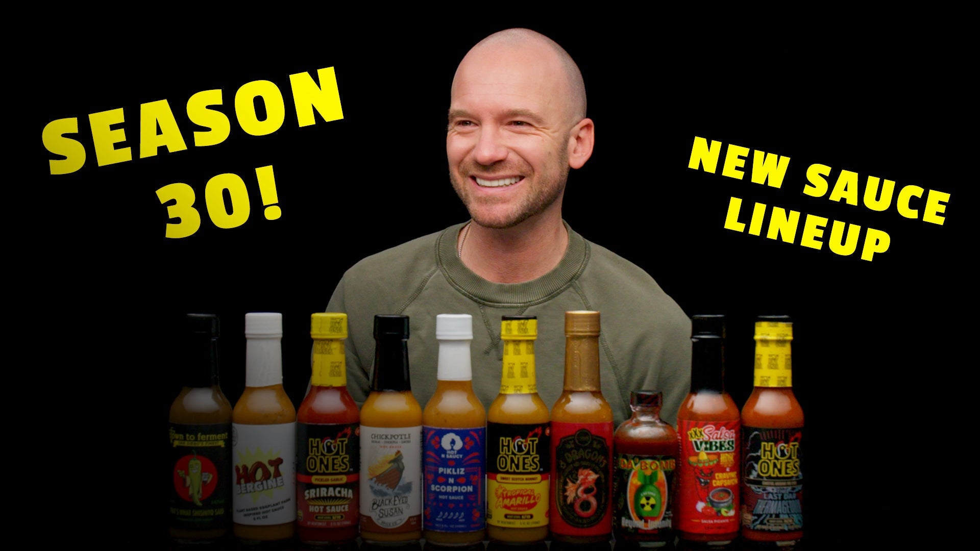 Sean Evans Reveals the Season 30 Hot Sauce Lineup