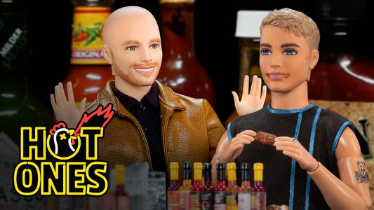 Ken Thrives Under Pressure While Eating Spicy Wings