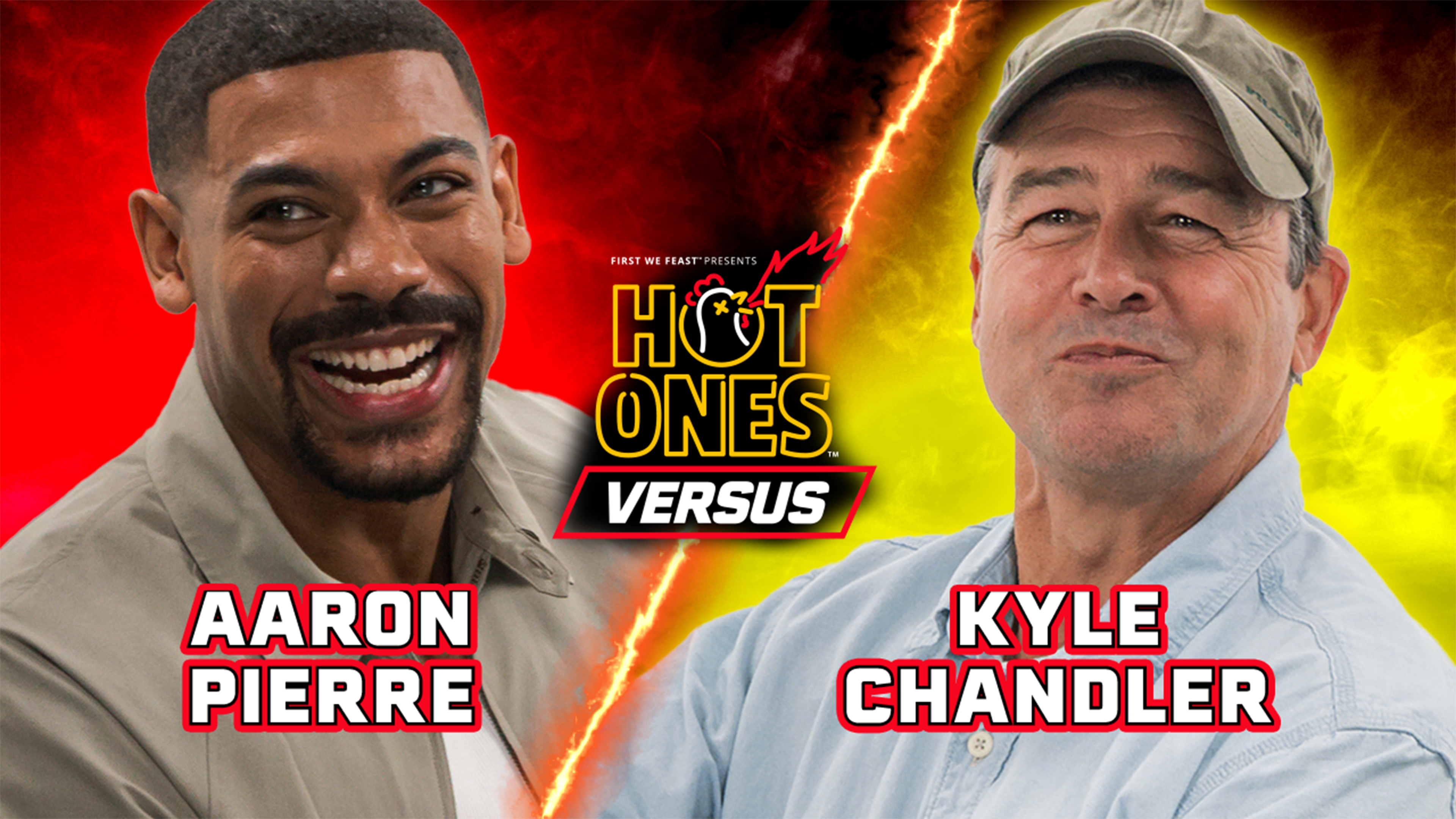 Aaron Pierre vs. Kyle Chandler | Hot Ones Versus