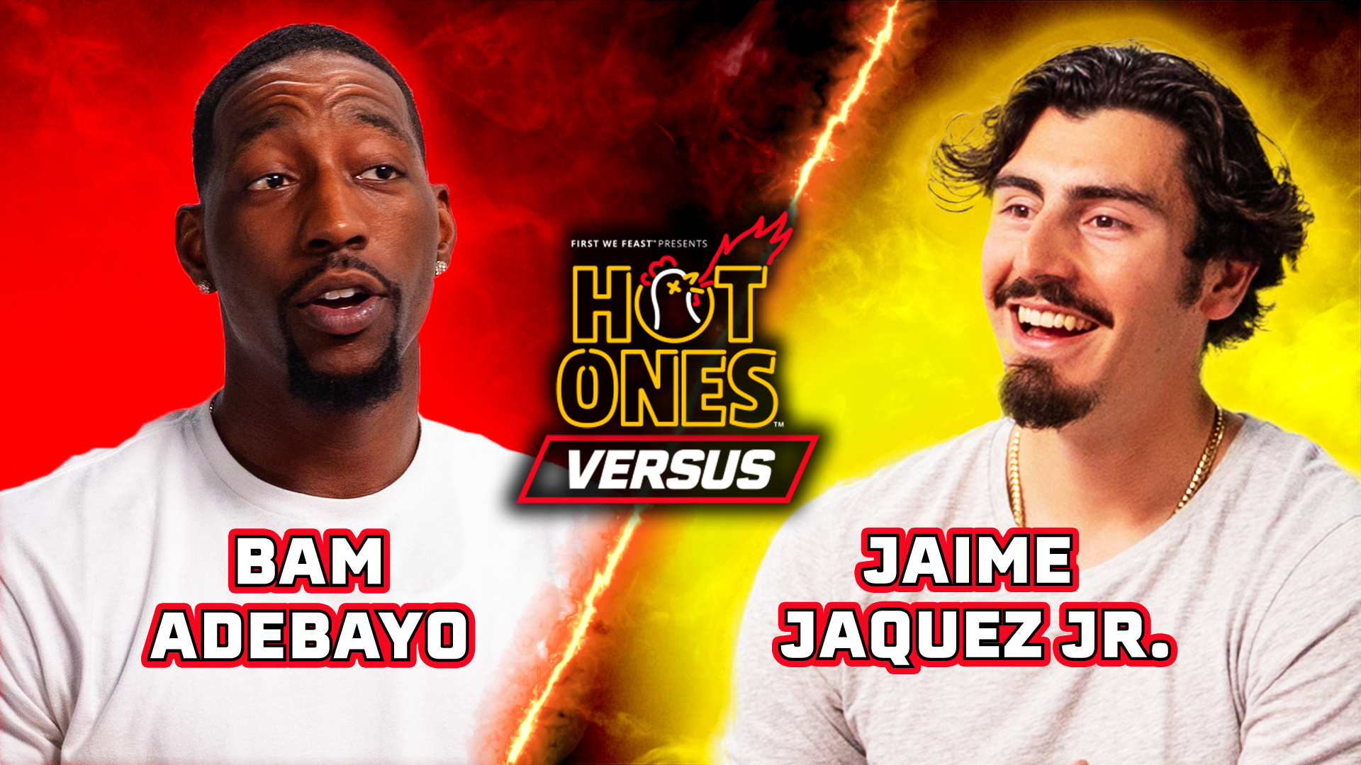 Bam Adebayo vs. Jaime Jaquez Jr. | Hot Ones Versus