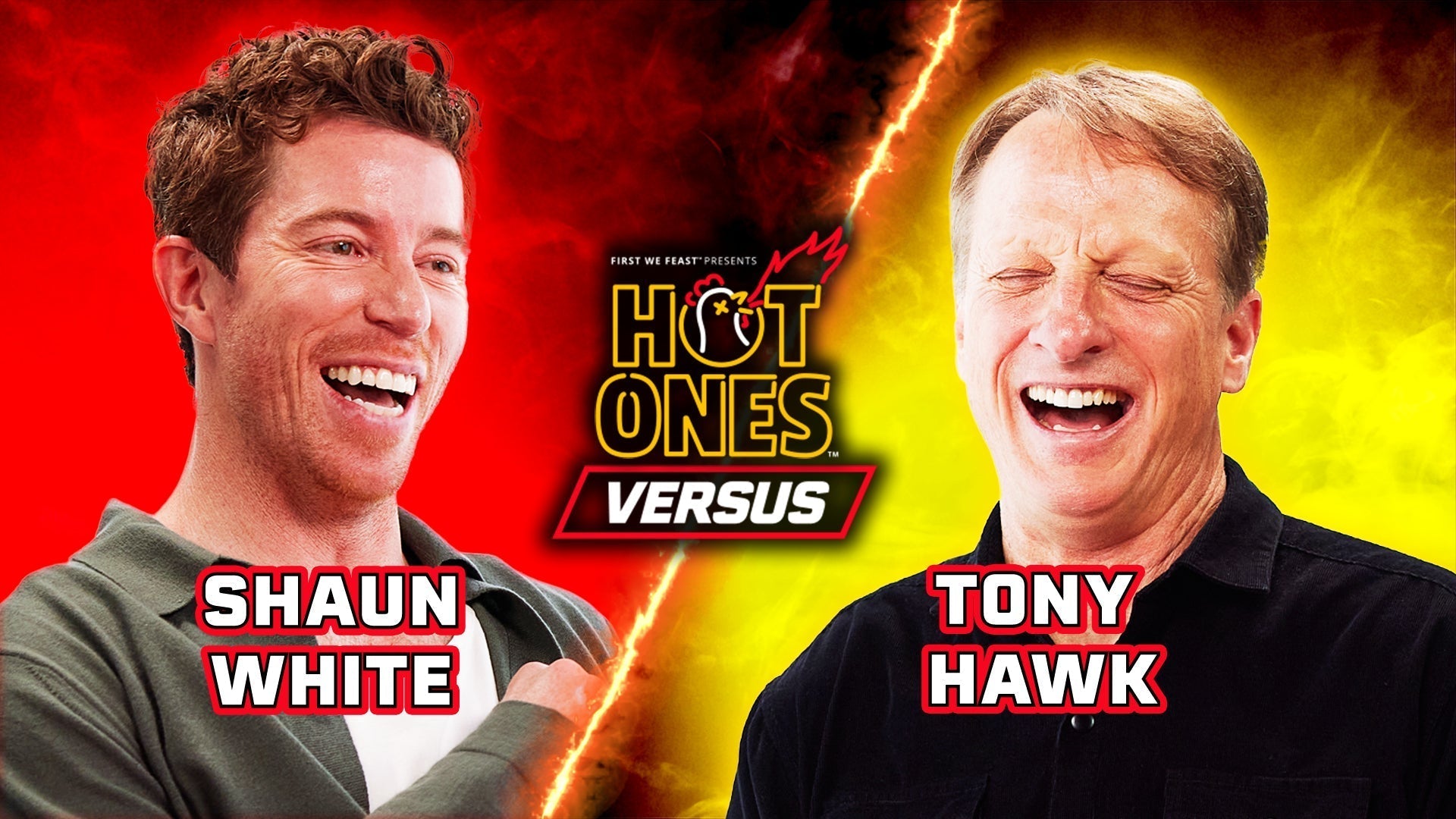 Shaun White vs. Tony Hawk | Hot Ones Versus