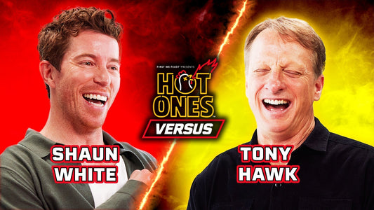 Shaun White vs. Tony Hawk | Hot Ones Versus