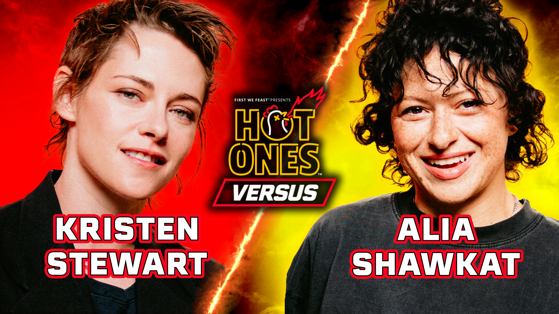 Kristen Stewart vs. Alia Shawkat | Hot Ones Versus