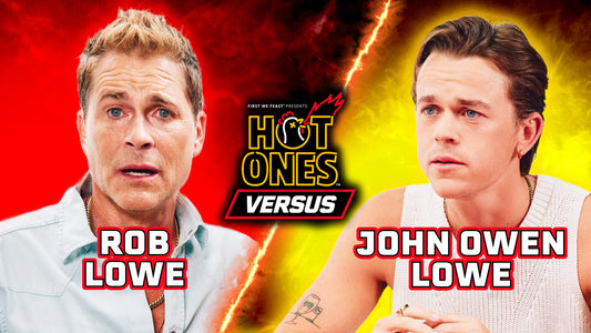 Rob Lowe vs. John Owen Lowe | Hot Ones Versus