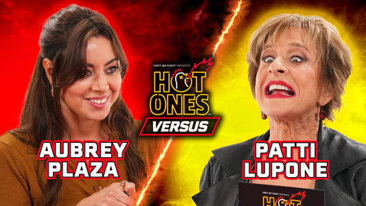 Aubrey Plaza vs. Patti LuPone | Hot Ones Versus