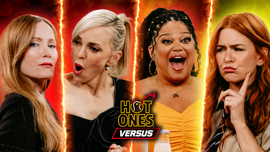 Leslie Mann vs. Anna Faris vs. Michelle Buteau vs. Isla Fisher | Hot Ones Versus