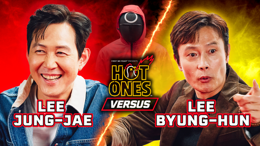 Squid Game’s Lee Jung-Jae vs. Lee Byung-hun | Hot Ones Versus