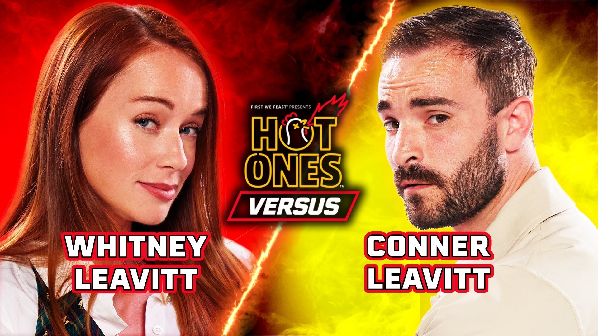 Whitney Leavitt vs. Conner Leavitt | Hot Ones Versus
