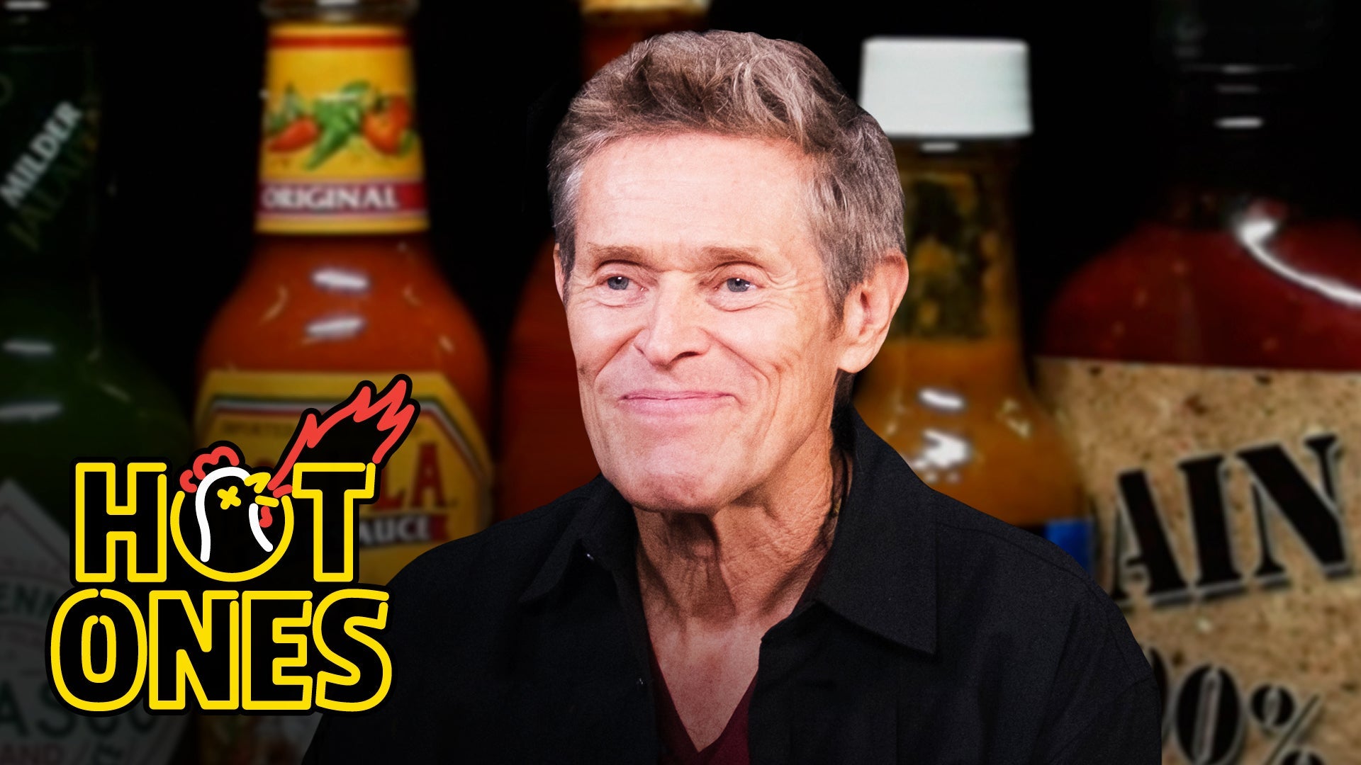 Willem Dafoe Comes Alive While Eating Spicy Wings