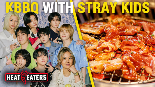 Stray Kids Take On the Ultimate Spicy Korean BBQ Feast