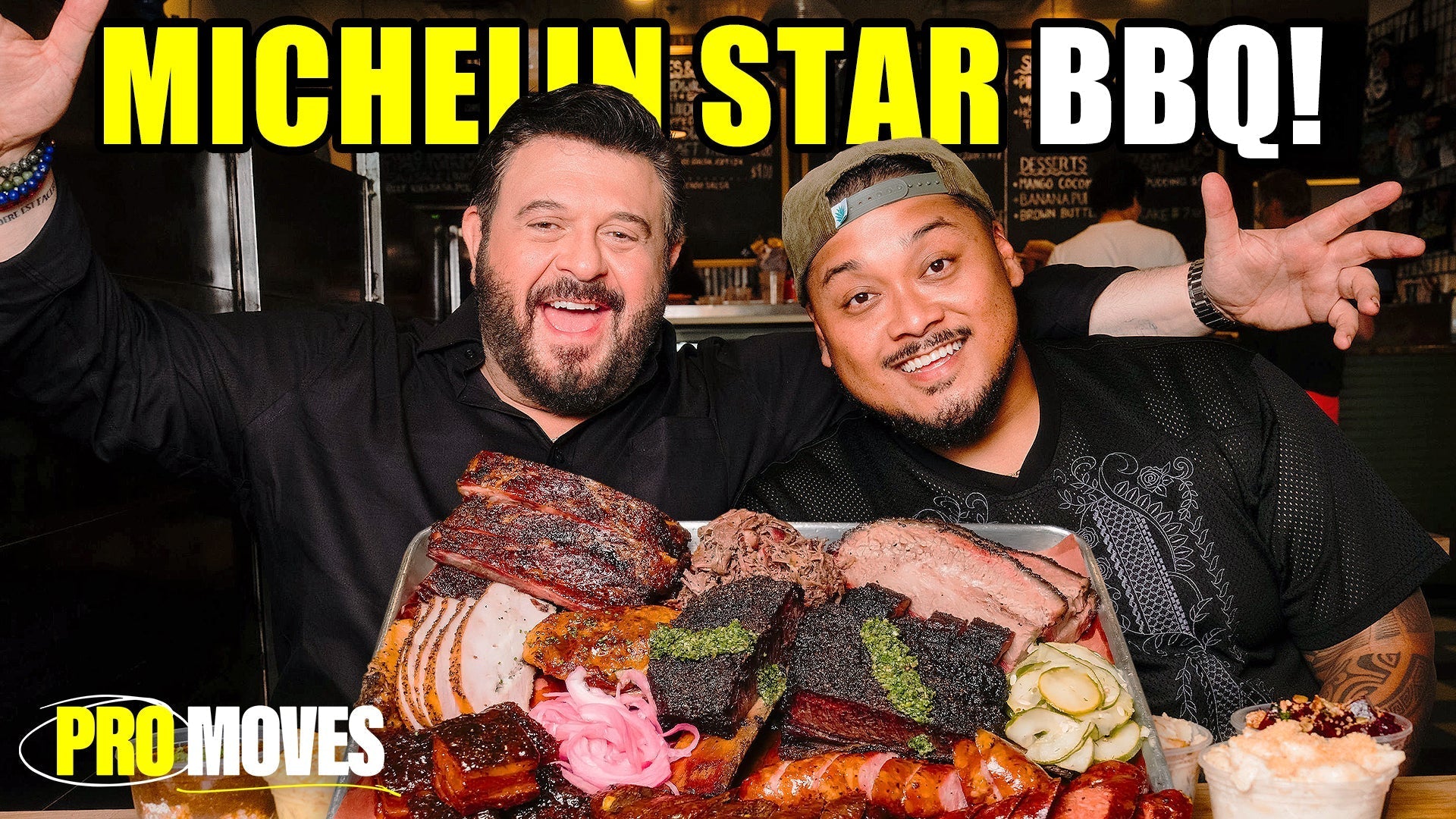 Adam Richman Eats Michelin Star Texas BBQ