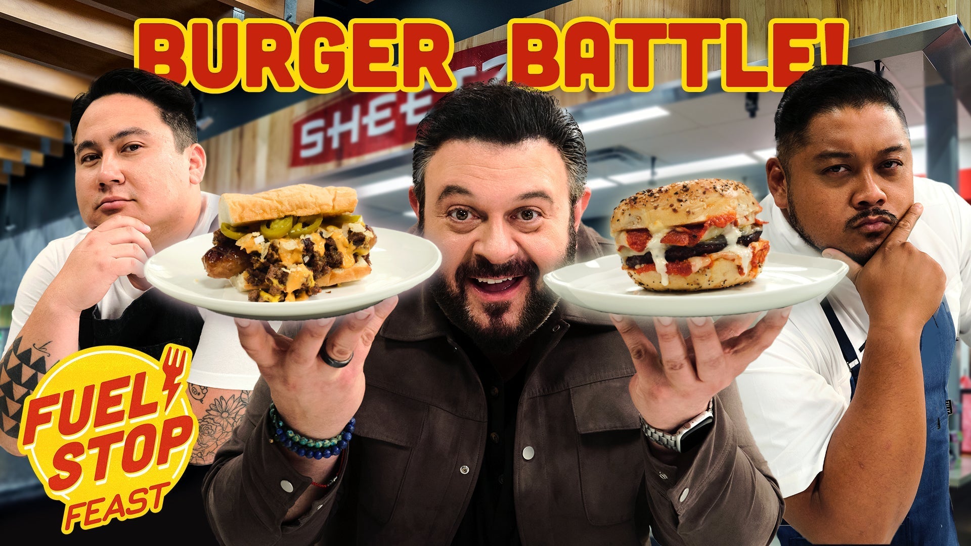 The Ultimate Gas Station Snack Battle: Gourmet Burgers!