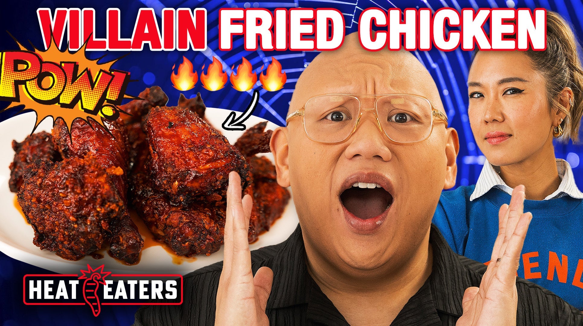 Jacob Batalon Taste Tests Spicy Fried Chicken
