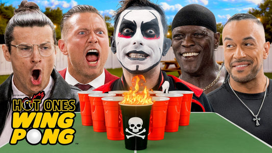 Danhausen Curses Hot Ones Wing Pong