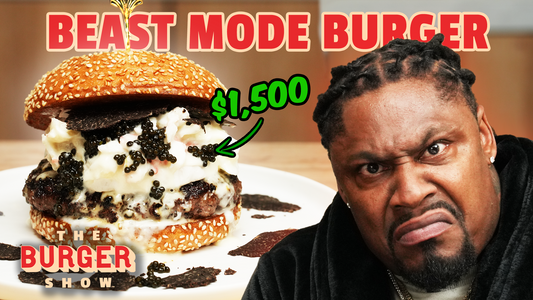Marshawn Lynch Goes Beast Mode on a $1500 Caviar Burger