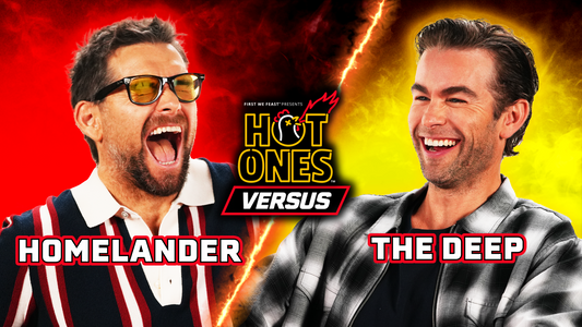 The Boys’ Antony Starr vs. Chace Crawford | Hot Ones Versus